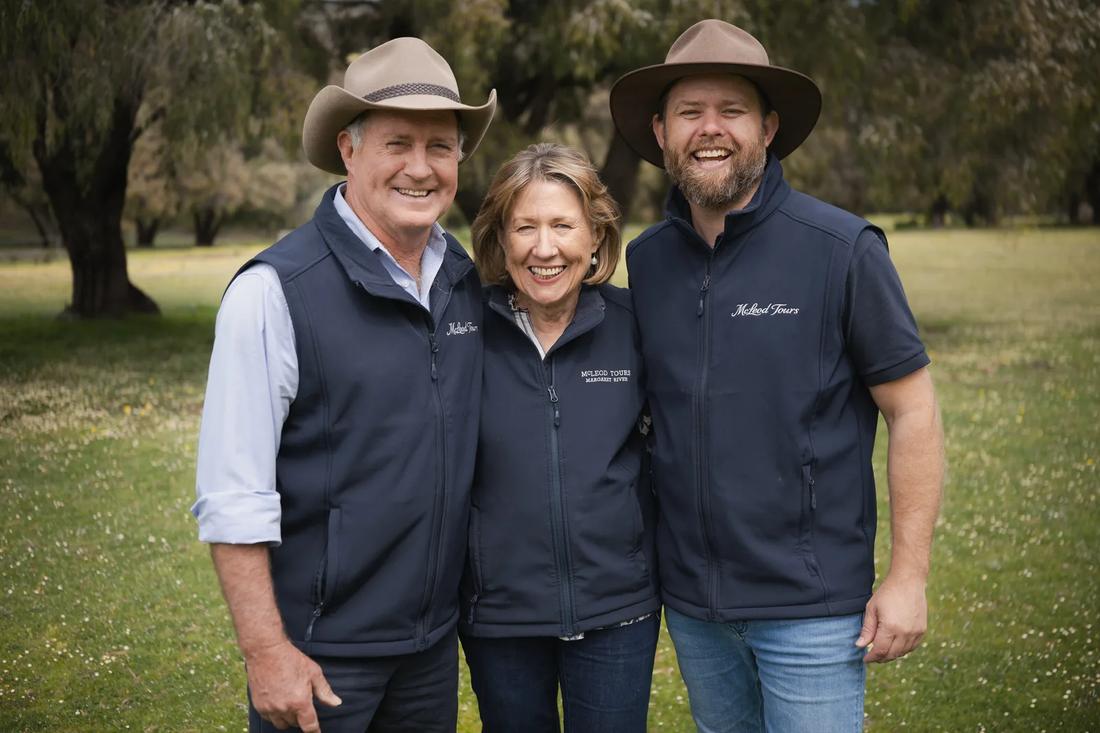 Neil, Coralie & Lincoln McLeod | McLeod Tours